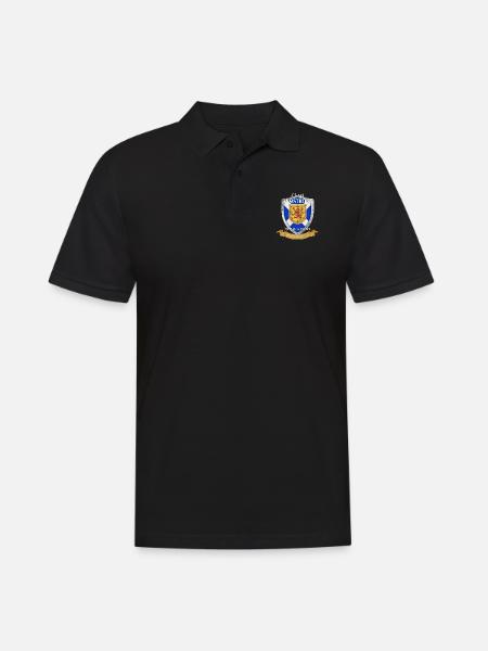 Armstrong Schotse Familie Clan Schotland Shield - Mannen poloshirt - zwart