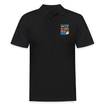 God Found Some Of The Cutest Women Cute Baker - Männer Poloshirt - Schwarz - Vorne - Kai (181cm)