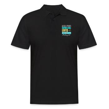 Awesome I'd Grow Up As A Super Cool Lawyer - Men's Polo Shirt - black - Front - Kai (181cm)