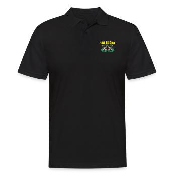 Duck Hunting Duck Hunter Bird Hunting - Men's Polo Shirt - black - Front - Kai (181cm)