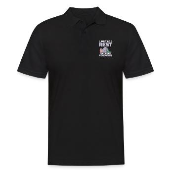 Zoologe Zootierhaltung Wildtiere Natur Zoologie - Männer Poloshirt - Schwarz - Vorne - Kai (181cm)