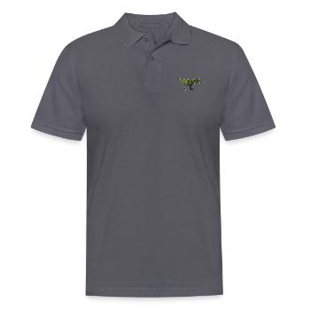 Origami Japon Pliage Art Papier T-Rex Japonais - Polo Homme - charbon - Devant - Nico (186cm)