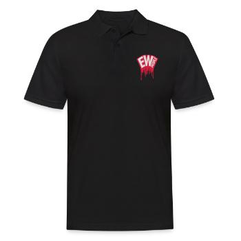 ew people lustiges Zitat - Männer Poloshirt - Schwarz - Vorne - Kai (181cm)