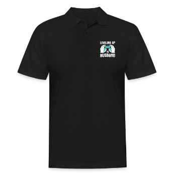 Monter de niveau au mari - Polo Homme - noir - Devant - Kai (181cm)