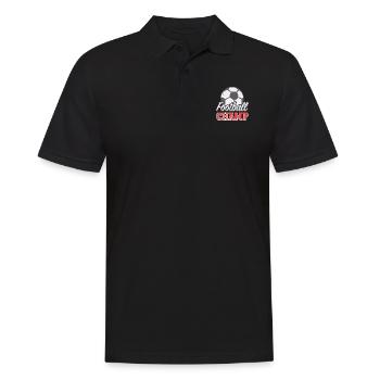 Fußballer Geschenk Fußball Geburtstag - Männer Poloshirt - Schwarz - Vorne - Kai (181cm)