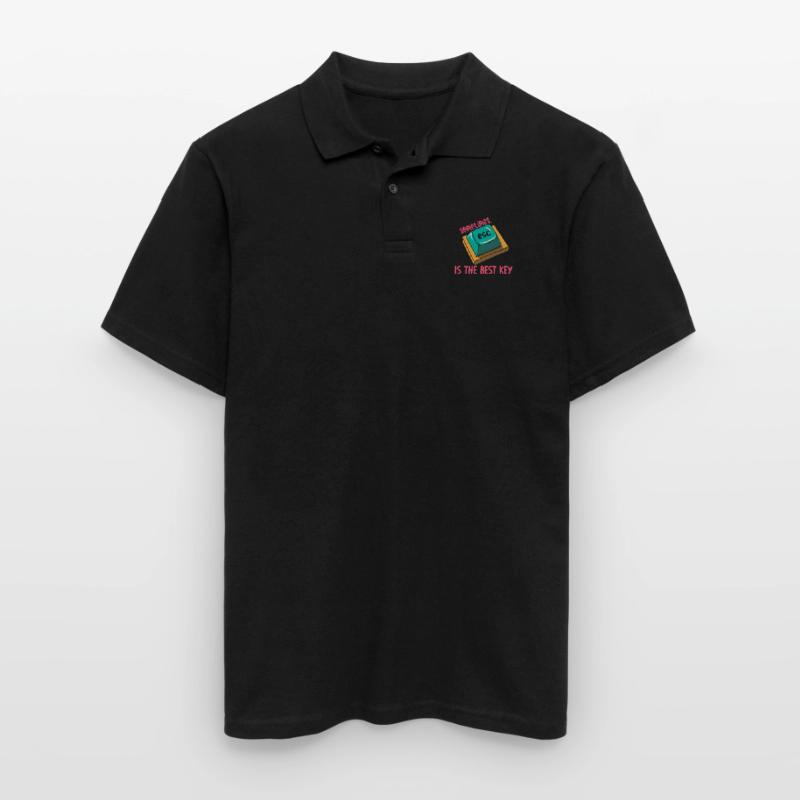 Software Engineer Computer Key Programming Men's Polo Shirt
