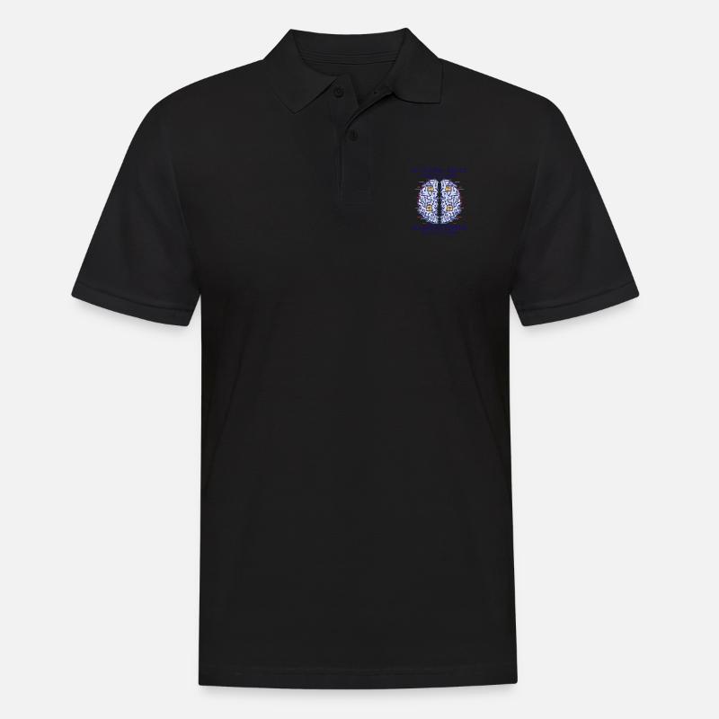 Computer Algorithm Programmer Artificial - Men's Polo Shirt - black
