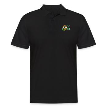 Joyeuse Saint-Patrick Shamrock Irlande Luxure - Polo Homme - noir - Devant - Kai (181cm)