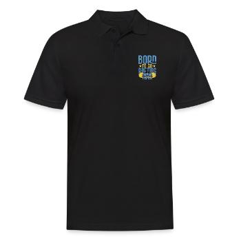 Born To Go Rafting Paddle - Polo Homme - noir - Devant - Kai (181cm)