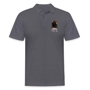 Ohne Leonberger ist alles doof - Männer Poloshirt - Anthrazit - Vorne - Nico (186cm)