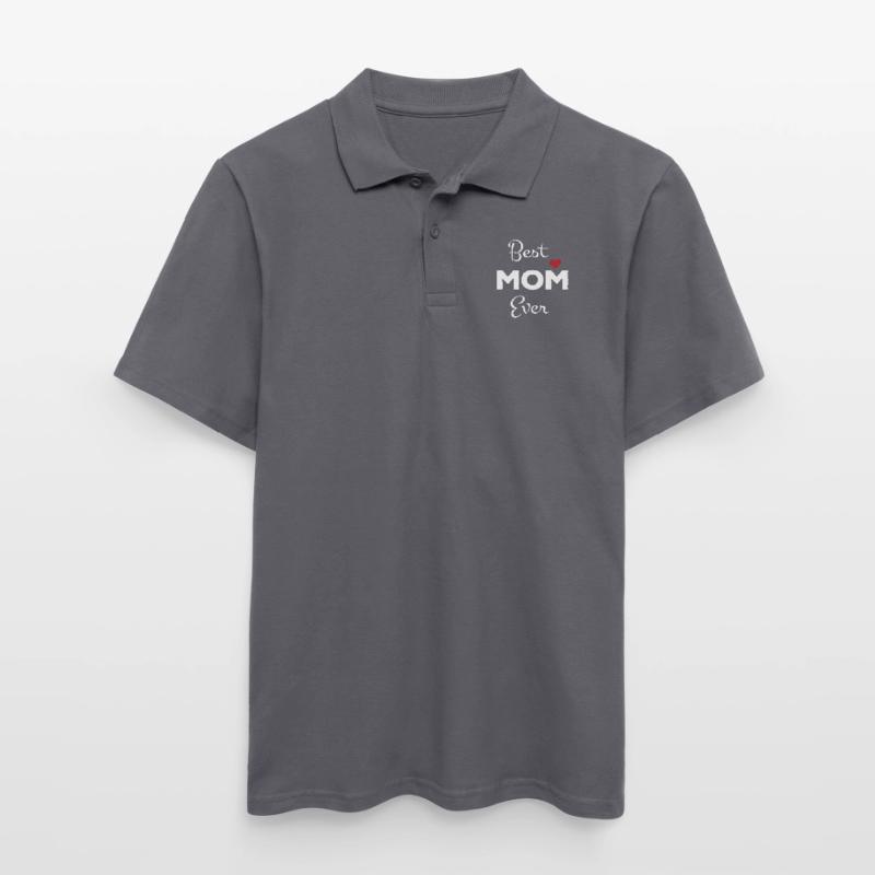 Muttertag Geschenk Geschenkidee Beste Mutter Mama Männer Poloshirt