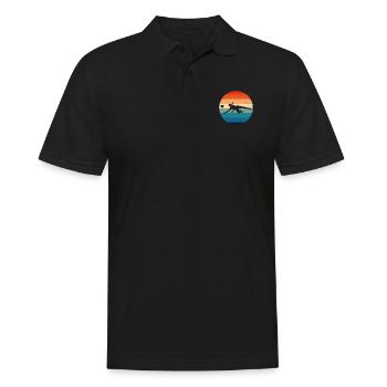 Volleyball Volley Joueuse de volleyball masculin - Polo Homme - noir - Devant - Kai (181cm)