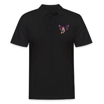 Piercing Colorful Wasp - Men's Polo Shirt - black - Front - Kai (181cm)