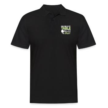 C’est mon tennis de table - Polo Homme - noir - Devant - Kai (181cm)