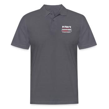 Retraite en cours de chargement - Polo Homme - charbon - Devant - Nico (186cm)