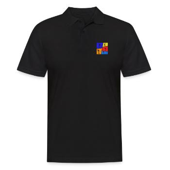 Monocycle vintage - Polo Homme - noir - Devant - Kai (181cm)