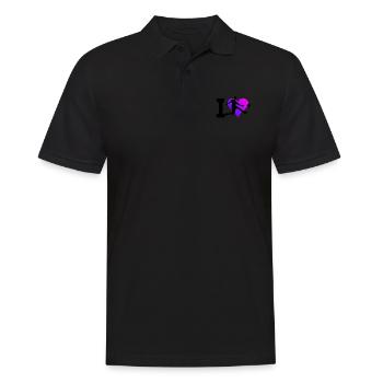 Fussballspielen Fussballer Fussball Damen Fussball - Männer Poloshirt - Schwarz - Vorne - Kai (181cm)