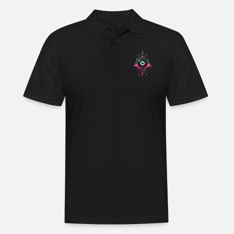 Traumfänger #2 - Männer Poloshirt - Schwarz