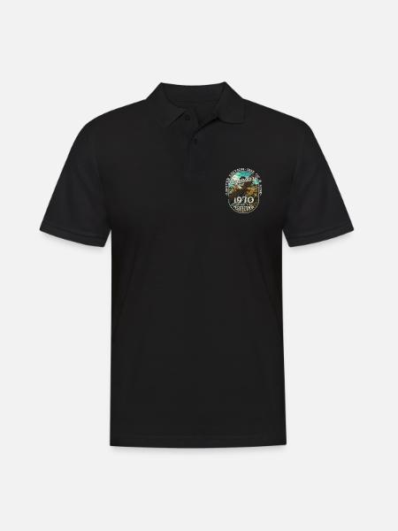 Legendary since 1970 - Men's Polo Shirt - black