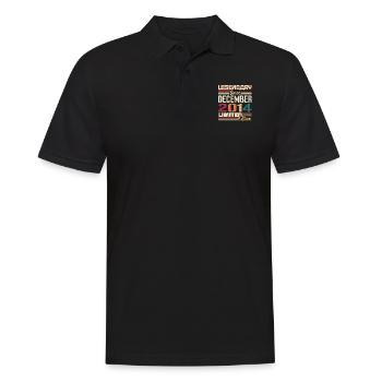 Légendaire depuis décembre 2014 Millésime décembre 2014 - Polo Homme - noir - Devant - Kai (181cm)