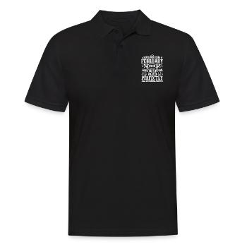 Légendaire depuis février 2016 - 8 ans - Polo Homme - noir - Devant - Kai (181cm)