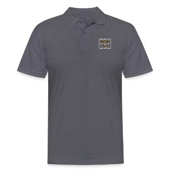 Verwaltungsassistentin Verwaltung-Assistentin - Männer Poloshirt - Anthrazit - Vorne - Nico (186cm)