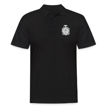 Drittes Auge - Männer Poloshirt - Schwarz - Vorne - Kai (181cm)