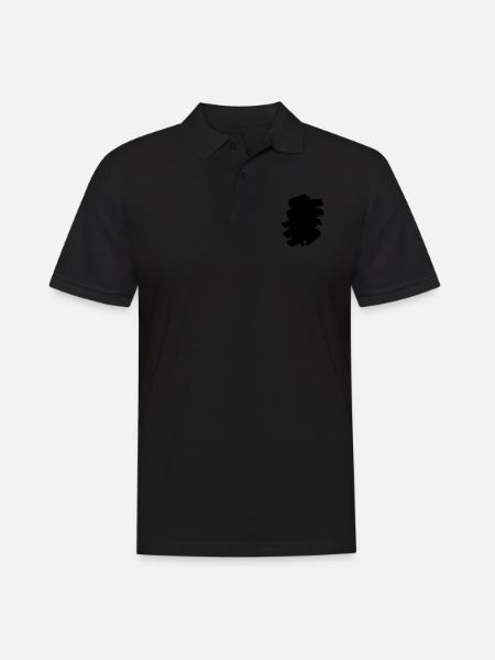 Vibe with me - Männer Poloshirt - Schwarz