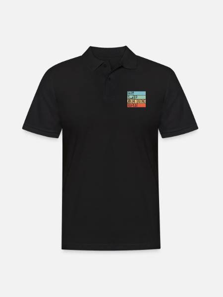 inline skates inlineskater - Männer Poloshirt - Schwarz