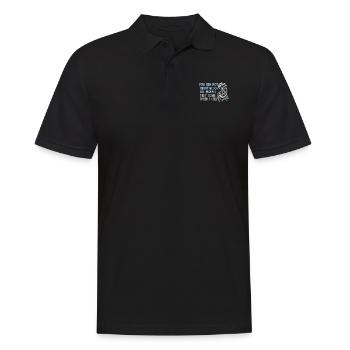 Vikings Runes germaniques Mythologie nordique Odin - Polo Homme - noir - Devant - Kai (181cm)