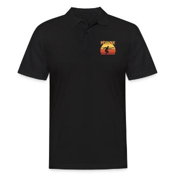 Boule Petanque Boccia - Polo Homme - noir - Devant - Kai (181cm)