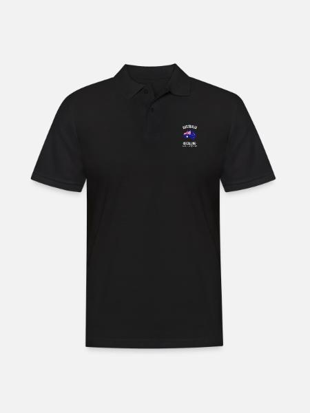Australia Australian Australian Australian - Men's Polo Shirt - black