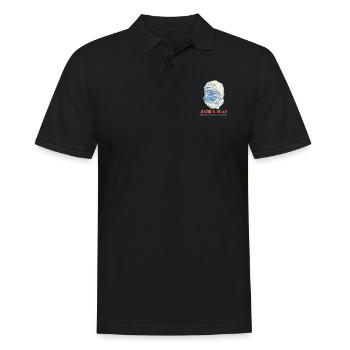 Le premier chien astronaute Laika 1957 soviétique - Polo Homme - noir - Devant - Kai (181cm)
