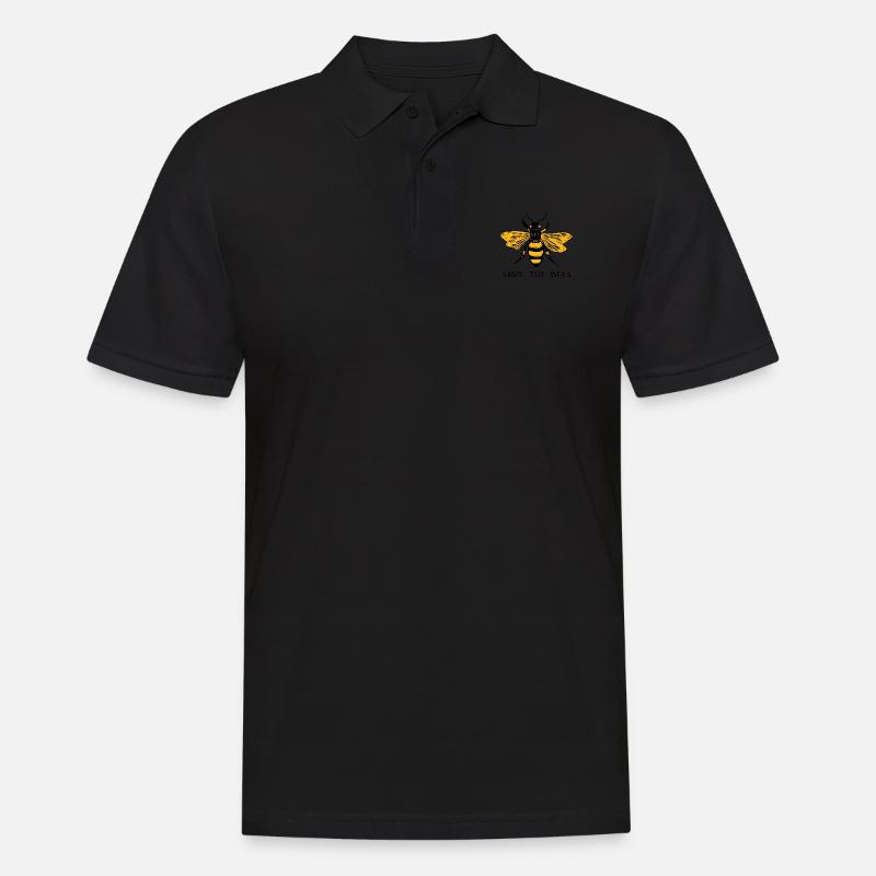 Nachhaltigkeit - Männer Poloshirt - Schwarz