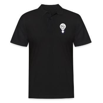 I'm the boss here bear business panda laugh - Men's Polo Shirt - black - Front - Kai (181cm)