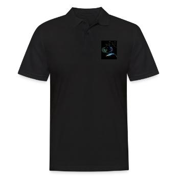 Pissenlit Fille Ukraine Liberté Drapeau ukrainien - Polo Homme - noir - Devant - Kai (181cm)