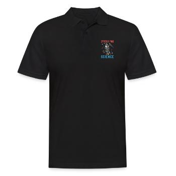 Science astronomie astronaute 2 - Polo Homme - noir - Devant - Kai (181cm)