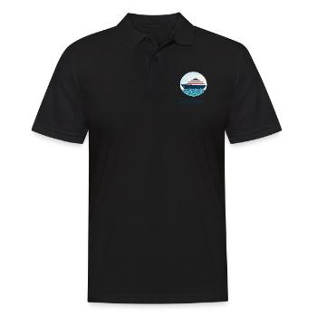 Croisière - Polo Homme - noir - Devant - Kai (181cm)