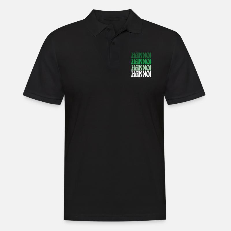 Hannoi Hanover Dialect Gift - Polo Homme - noir
