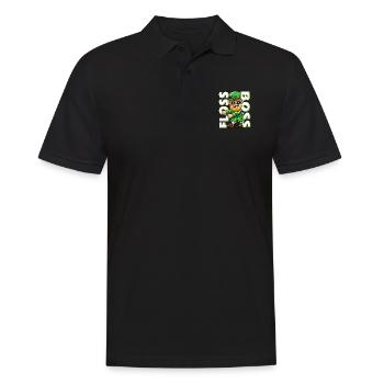 Float Boss Goblin Dancing St Patricks Day Gift - Polo Homme - noir - Devant - Kai (181cm)