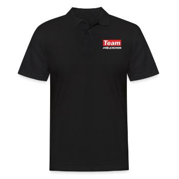 Votez Jean-Luc Mélenchon team président en 2022 - Polo Homme - noir - Devant - Kai (181cm)