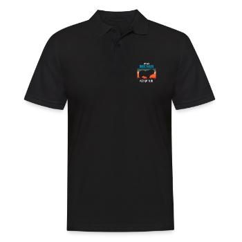 Bouledogue - Polo Homme - noir - Devant - Kai (181cm)