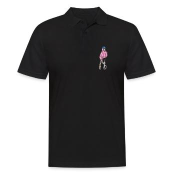 Flamingo Cricket Batte de cricket - Polo Homme - noir - Devant - Kai (181cm)