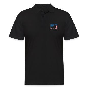 Bichon Frise - Polo Homme - noir - Devant - Kai (181cm)