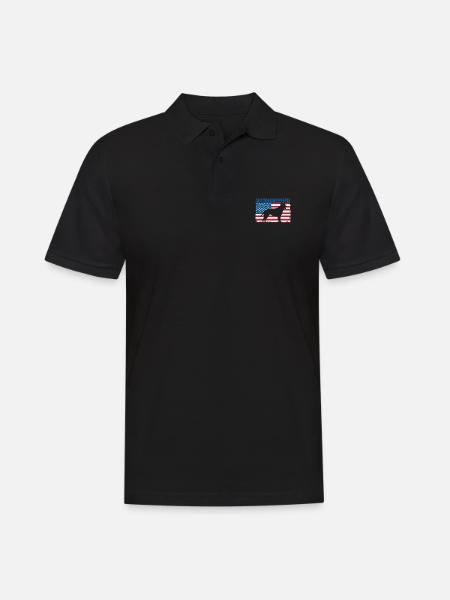 Australian Kelpie - Men's Polo Shirt - black