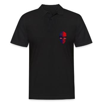 Liechtenstein - Männer Poloshirt - Schwarz - Vorne - Kai (181cm)