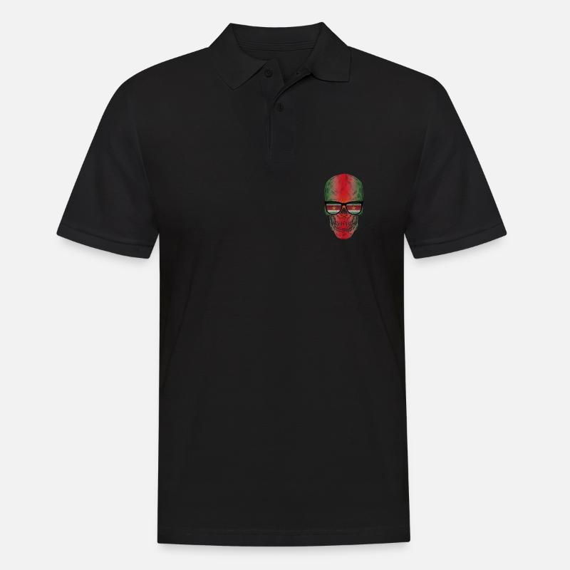 Suriname - Männer Poloshirt - Schwarz