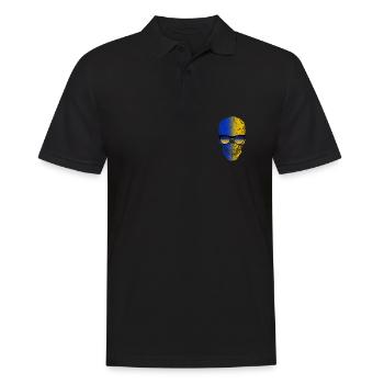Ukraine - Polo Homme - noir - Devant - Kai (181cm)