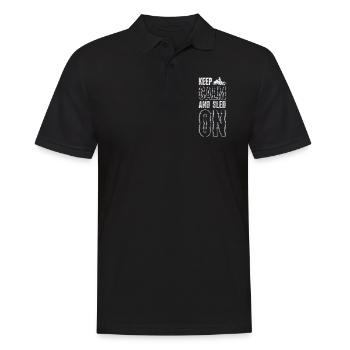 Luge, Sports d’hiver, Luge, Fun - Polo Homme - noir - Devant - Kai (181cm)