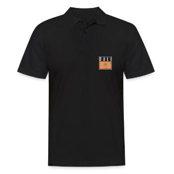 Bali - Männer Poloshirt - Schwarz - Vorne - Kai (181cm)